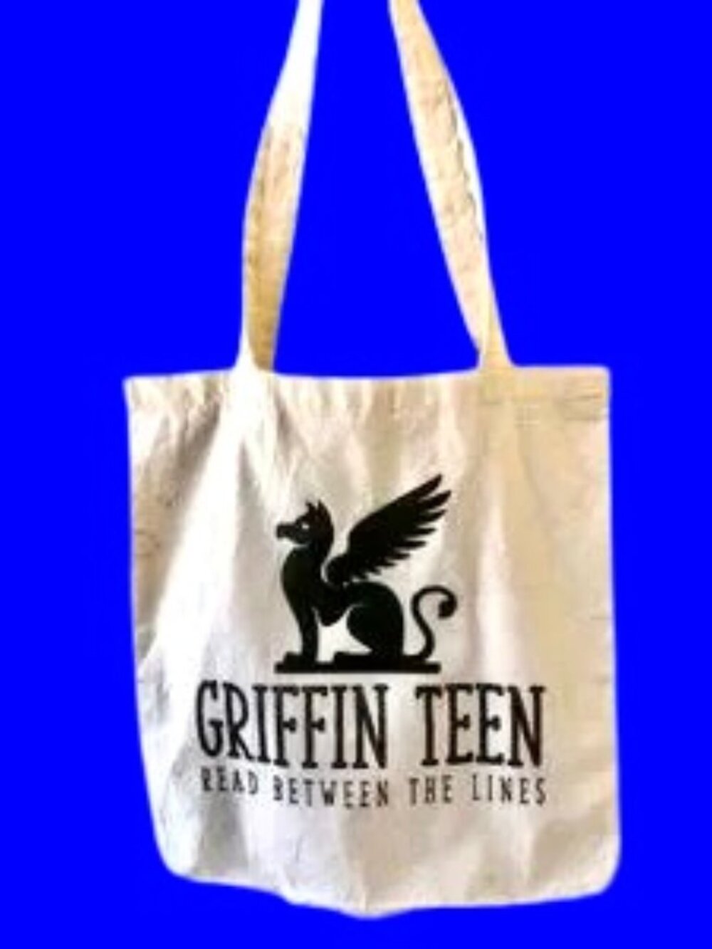 Cloth Tote Bag Young Adult Books GRIFFIN TEEN Read Between The Lines
